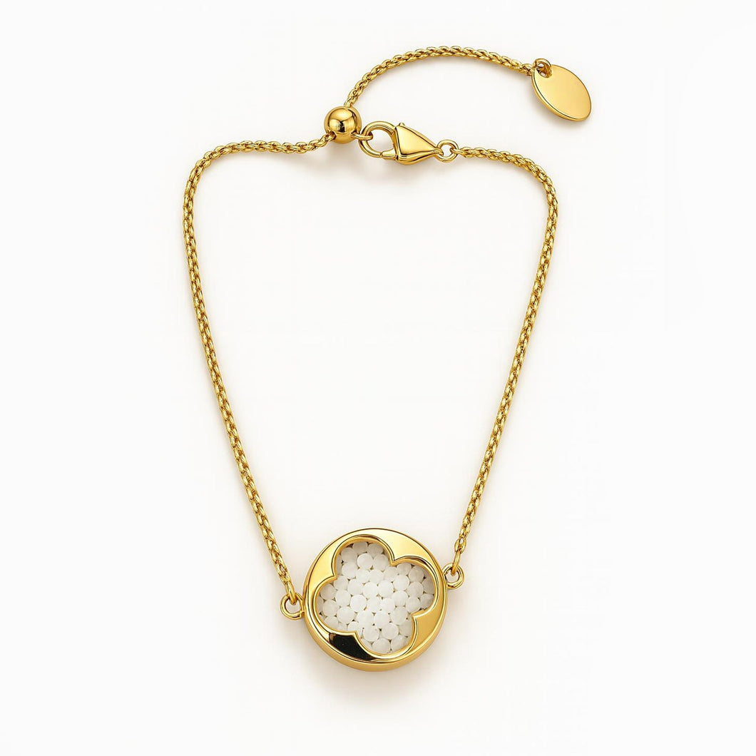 Stellar Bracelet Gold White STELLAR FOREVER CRYSTALS 