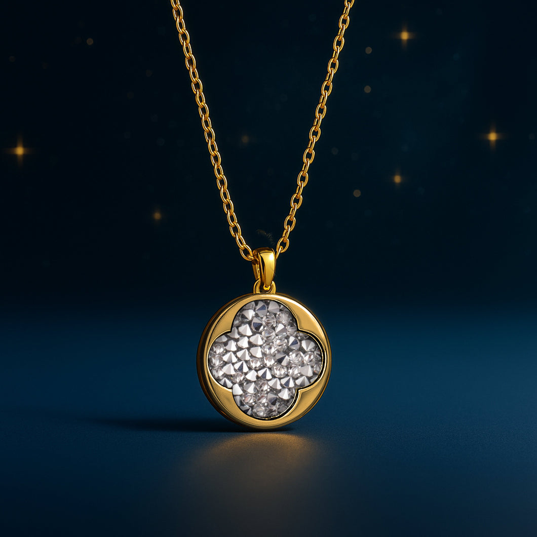 Stellar Necklace Gold STELLAR FOREVER CRYSTALS 