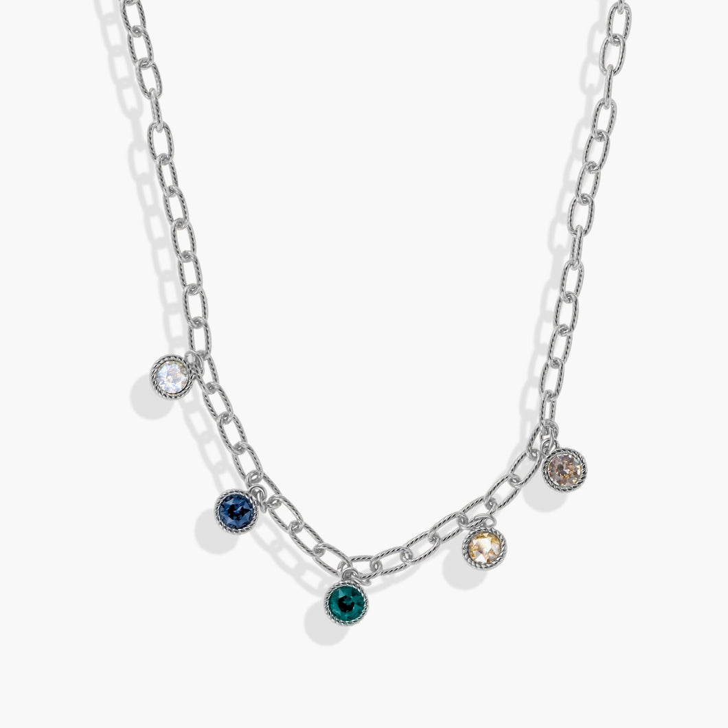 Stones of Faith Necklace STORY OF DESTINY FOREVER CRYSTALS 