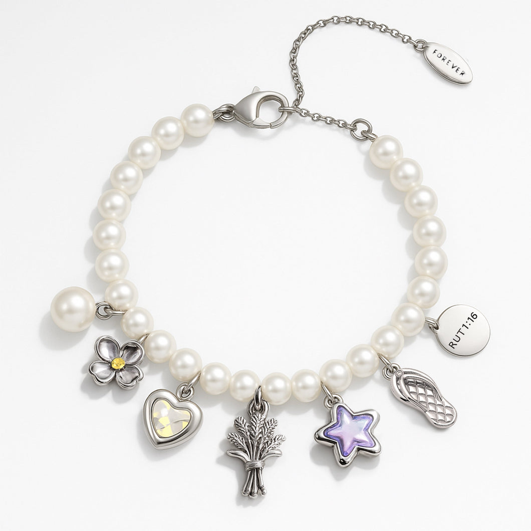 Story of Loyalty Bracelet Pearl STORY OF LOYALTY FOREVER CRYSTALS 