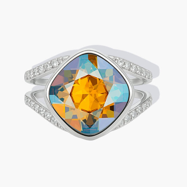 Sunset Glow Ring Light Topaz Shimmer - Main Image