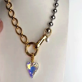 Titanic Necklace Aurora Borealis ESSENTIALS CORE FOREVER CRYSTALS 