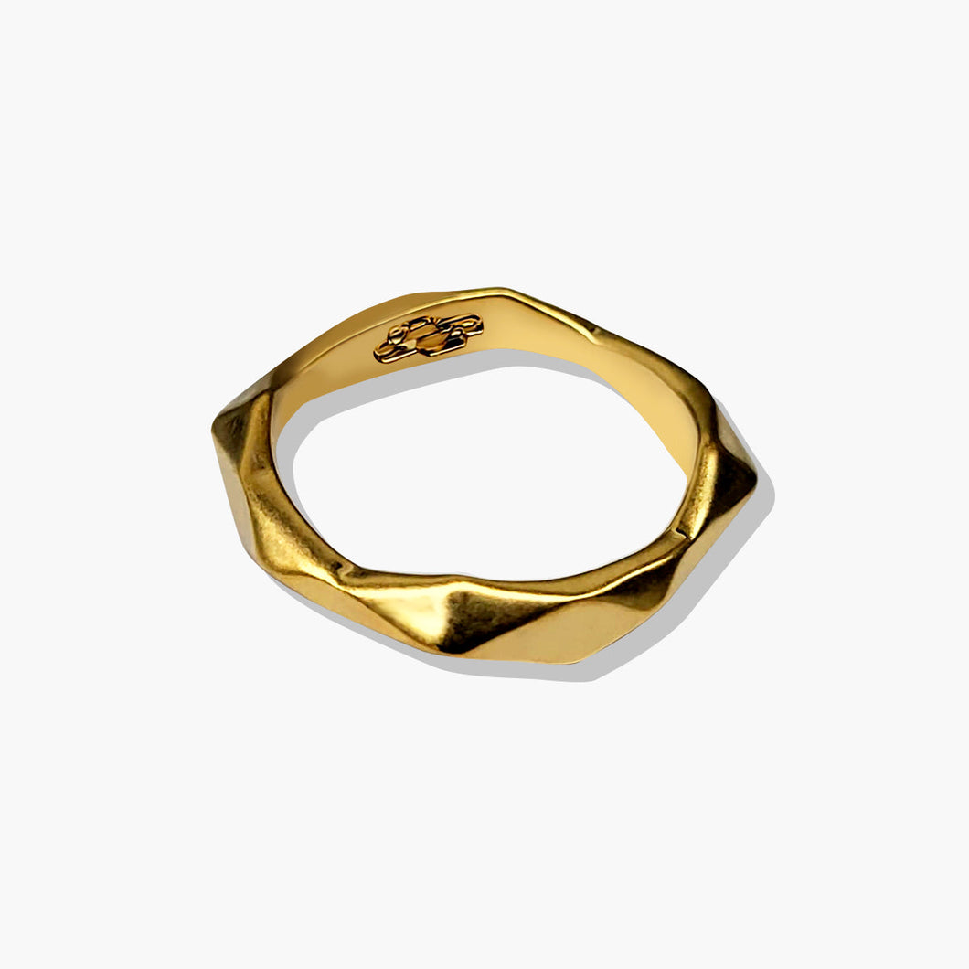 1111 Ring Gold 427 FOREVER CRYSTALS 