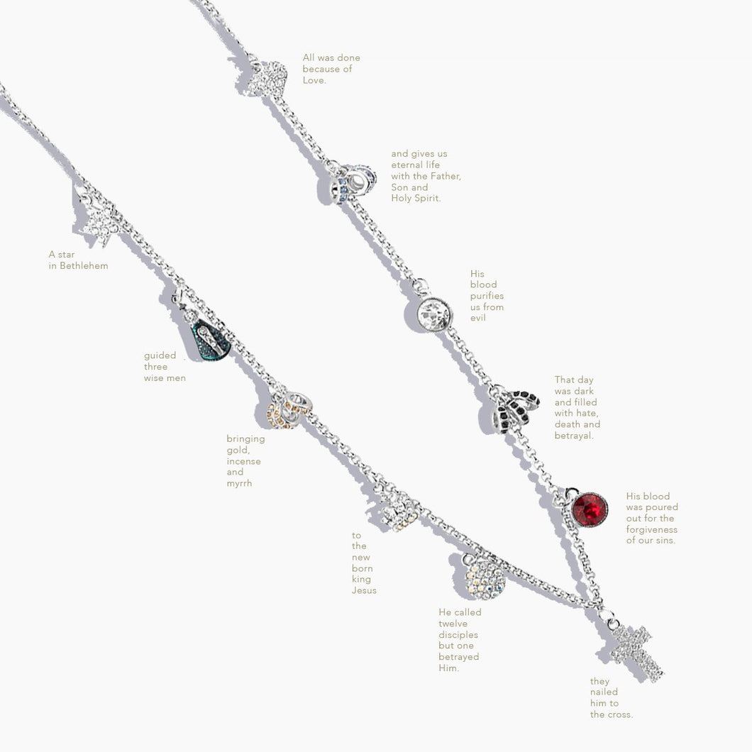 A Story Of Love Necklace | Una Historia de Amor VOIAGE FOREVER CRYSTALS 