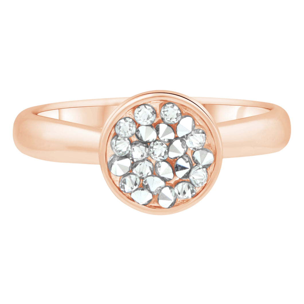 DORADO PETITE RING ROSE GOLD CAL CONSTELLATION 2020 FOREVER CRYSTALS 