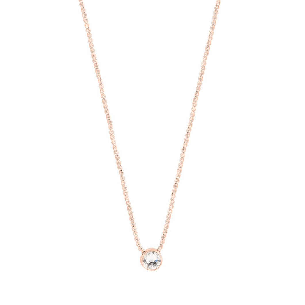 Dyad Necklace forevercrystals Rose Gold 