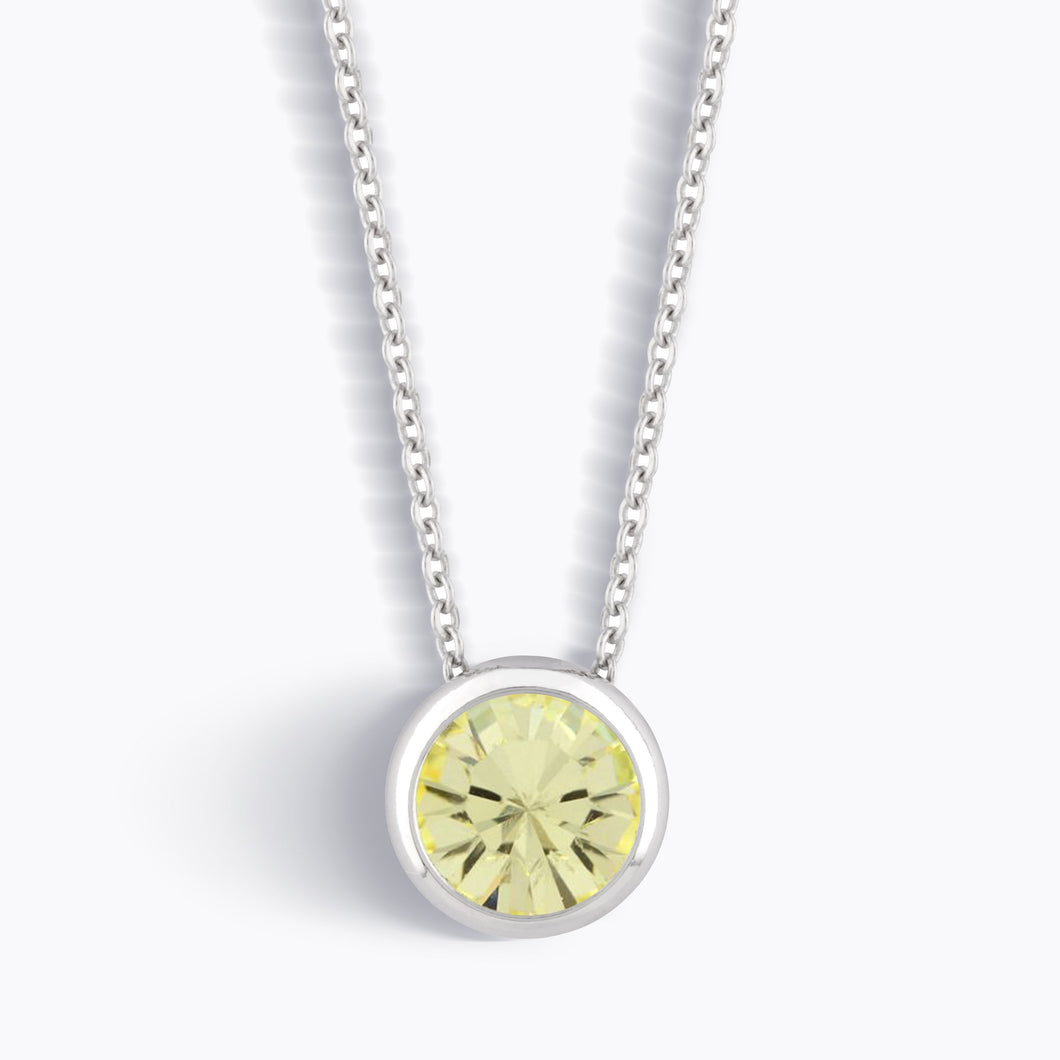 Grace Necklace Jonquil LIFESTONES FOREVER CRYSTALS 