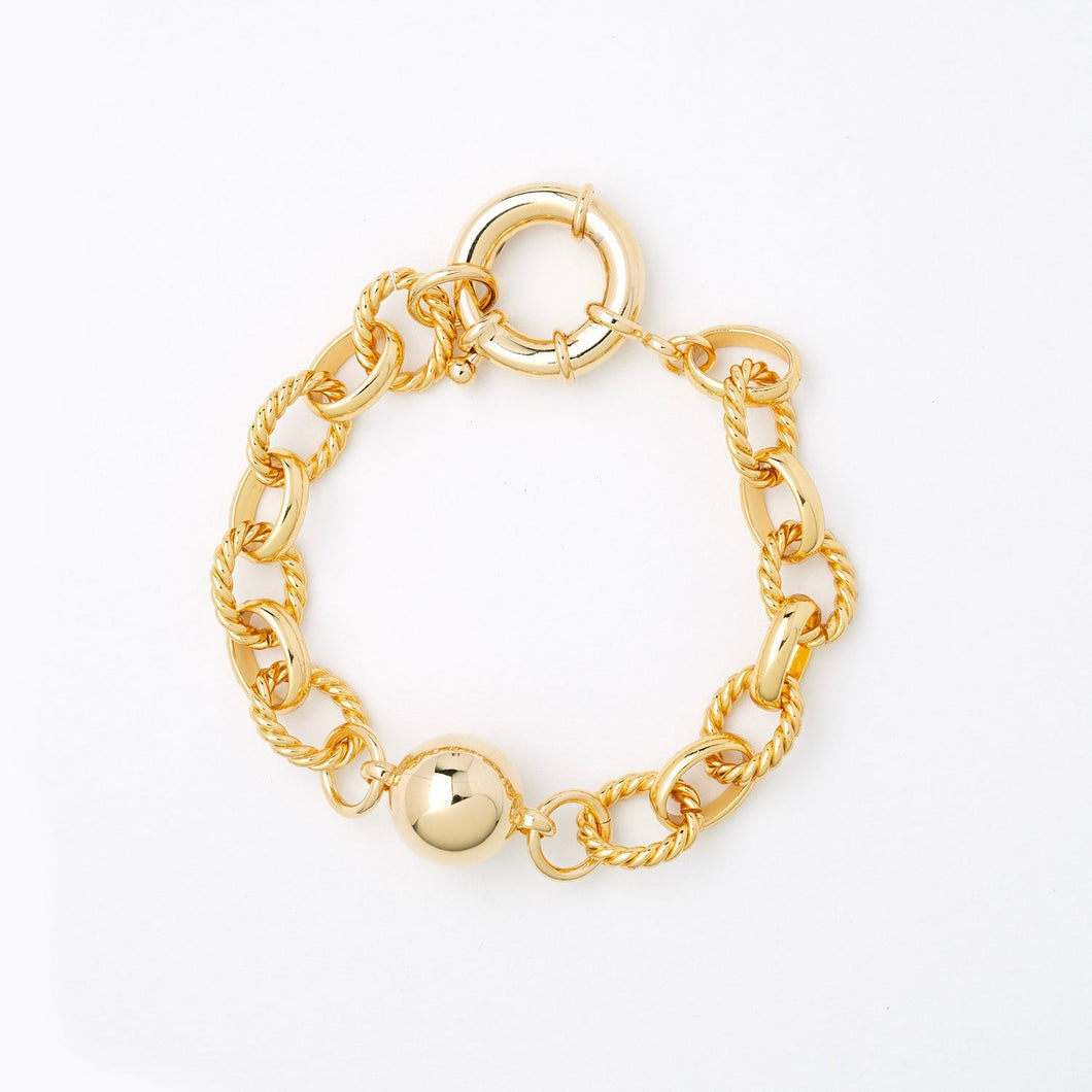 Ivis Bracelet Gold Together Forever Forever Crystals 