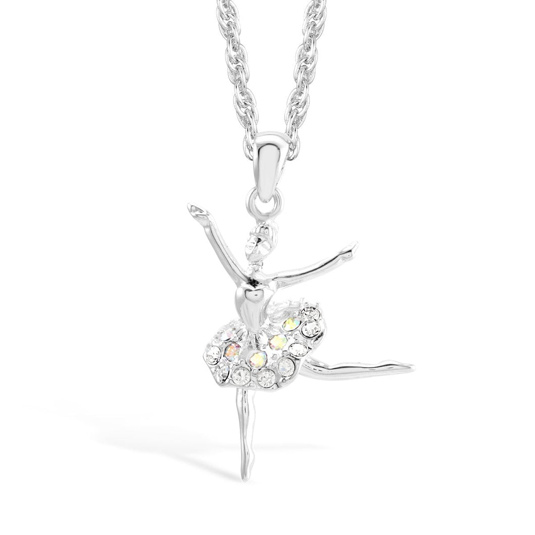 Jumping Ballerina Pendant Crystal VOIAGE FOREVER CRYSTALS 