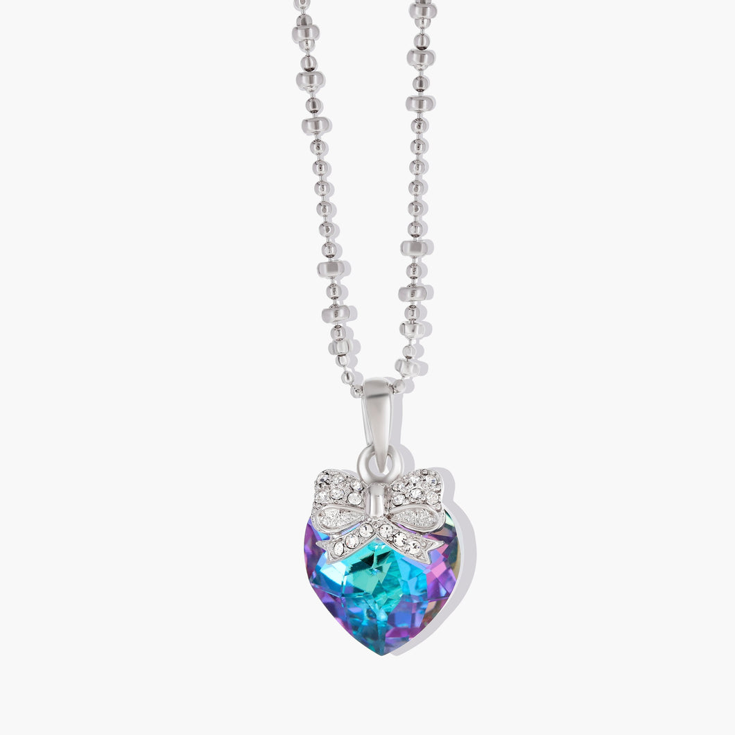 La La Heart Pendant Vitrail Light Love Always Forever CrysTals 