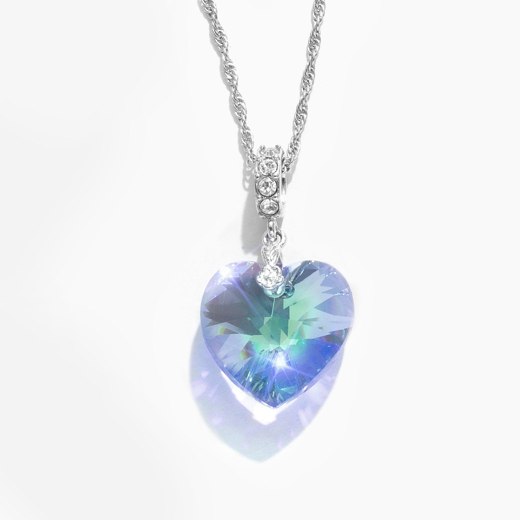 Forever Crystals Forever Heart Pendant CILILI Forever Love Heart