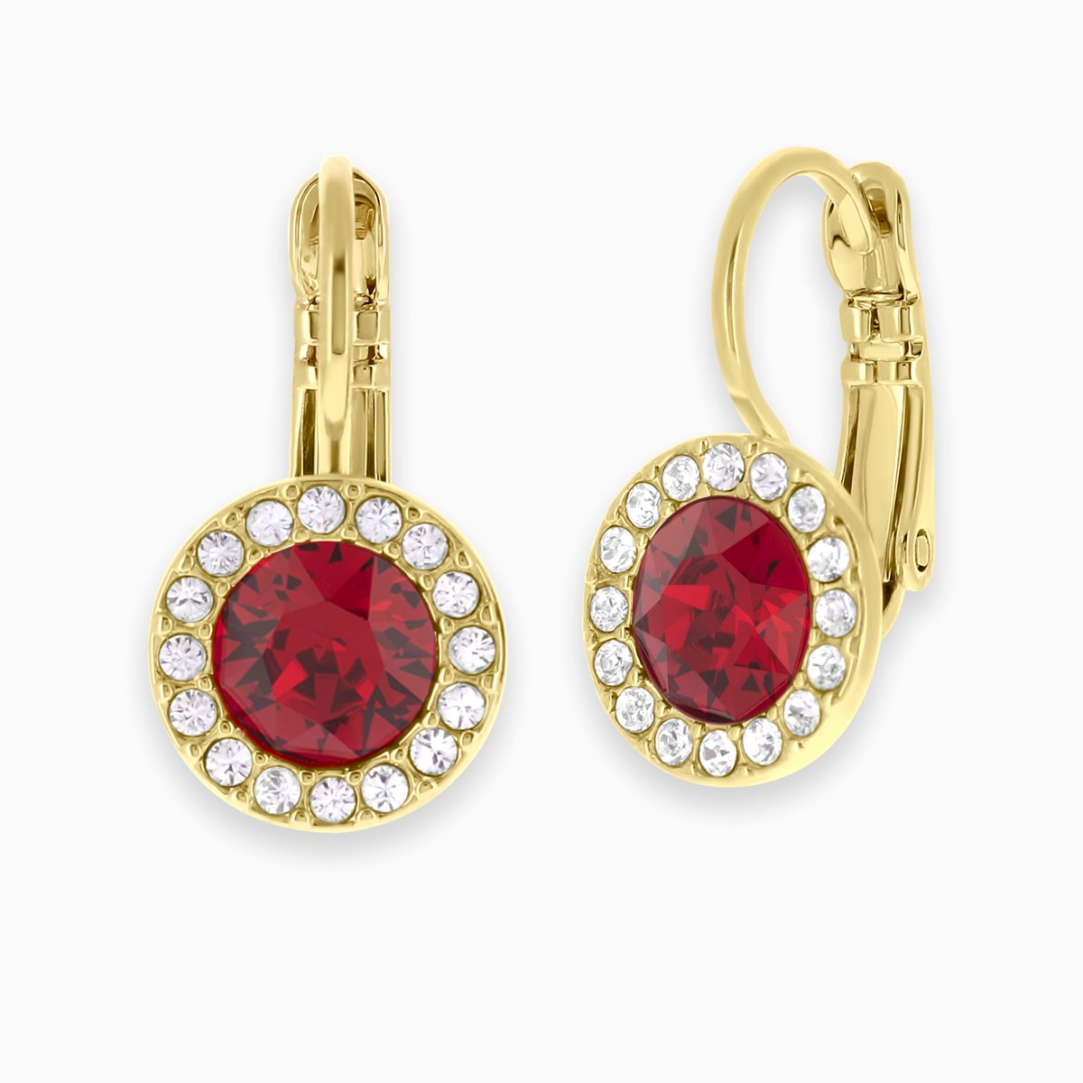 Lifestones Hermosa Huggie Earrings Gold – ForeverCrystals