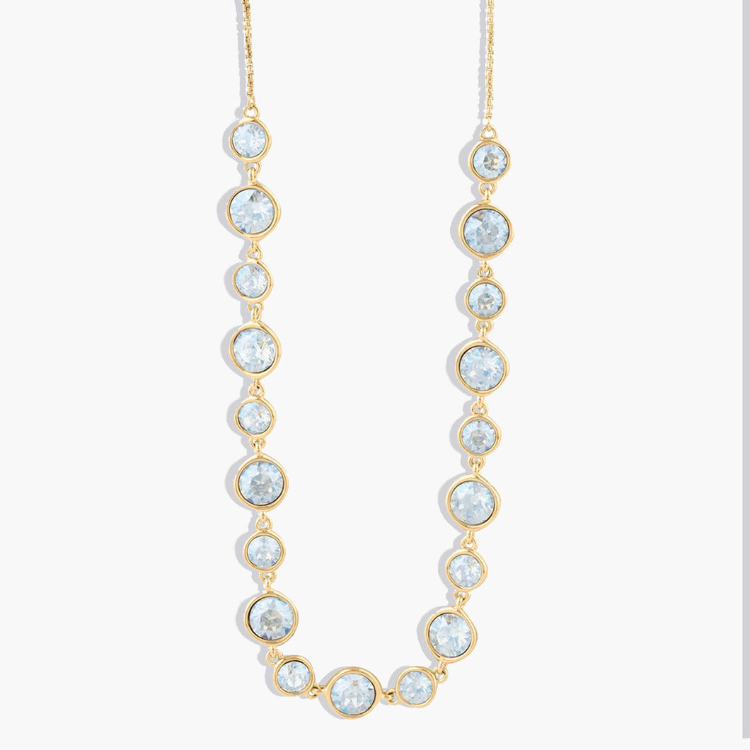 Monroe Necklace - Gold Moonlight FOREVER ESSENTIALS FOREVER CRYSTALS 