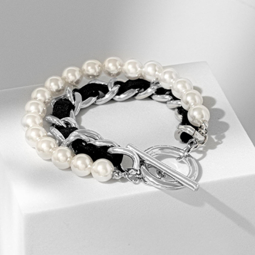 Panthera Bracelet White SAVAGE Forever Crystals 