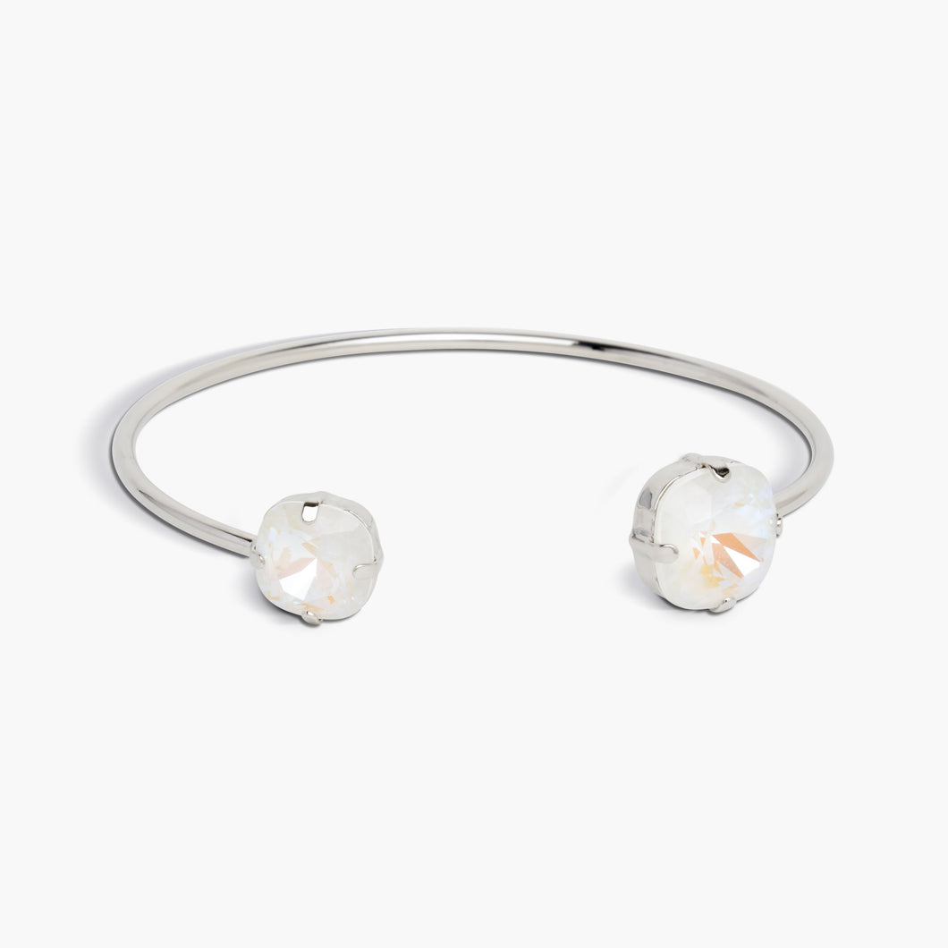 Portrait Bracelet Silver - Light Grey Delite Legendas Forevercrystals 