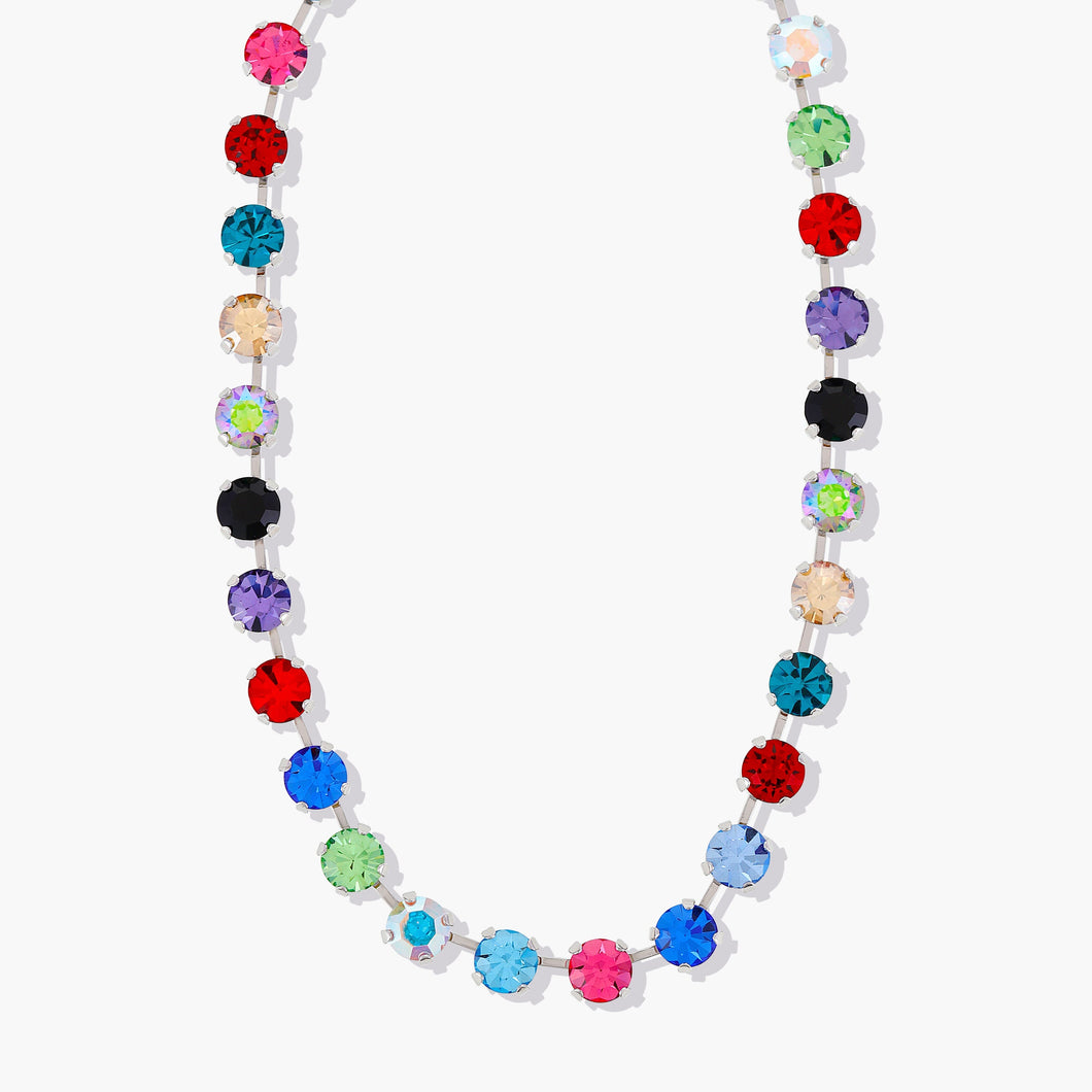 Promise of Love - Eternity Choker - in Multi Colors Forevercrystals 