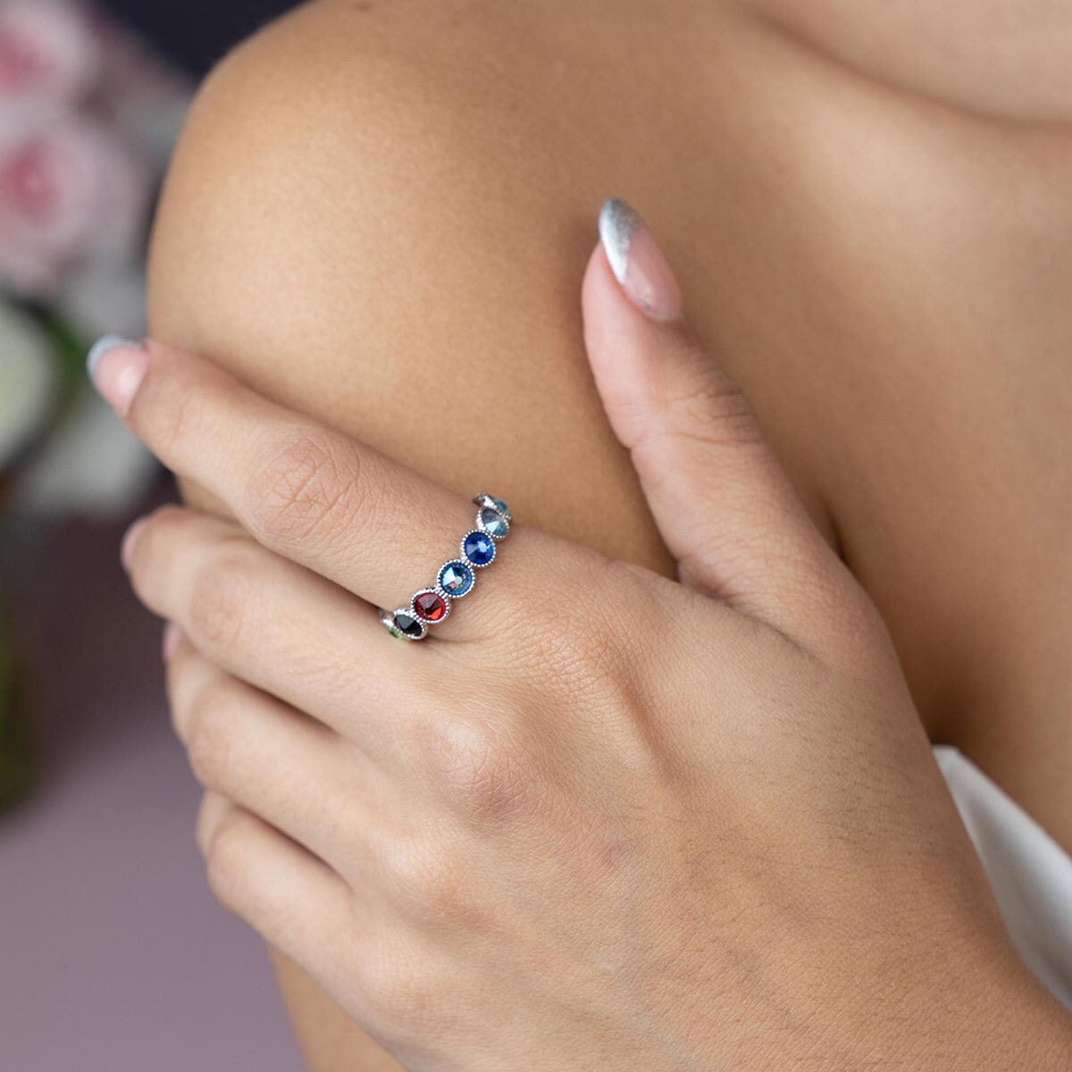Eternity promise ring sales