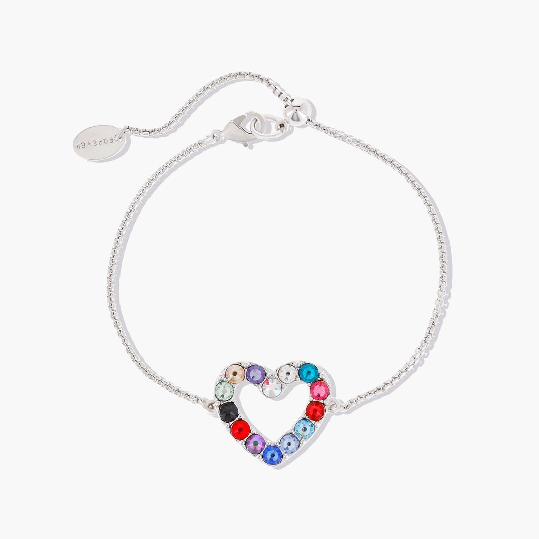 Promise of Love Salvation Heart Bracelet Promise of Love FOREVER CRYSTALS 