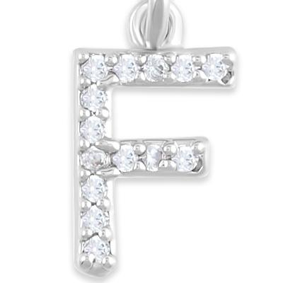 Say It Charm Letter F CRYSTAL BAR FOREVER CRYSTALS 