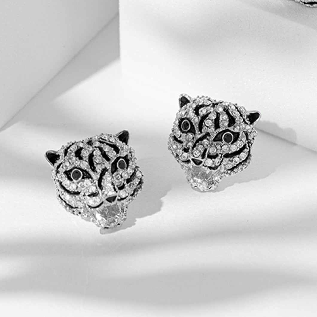 Tigris Earrings Crystal SAVAGE Forever Crystals 