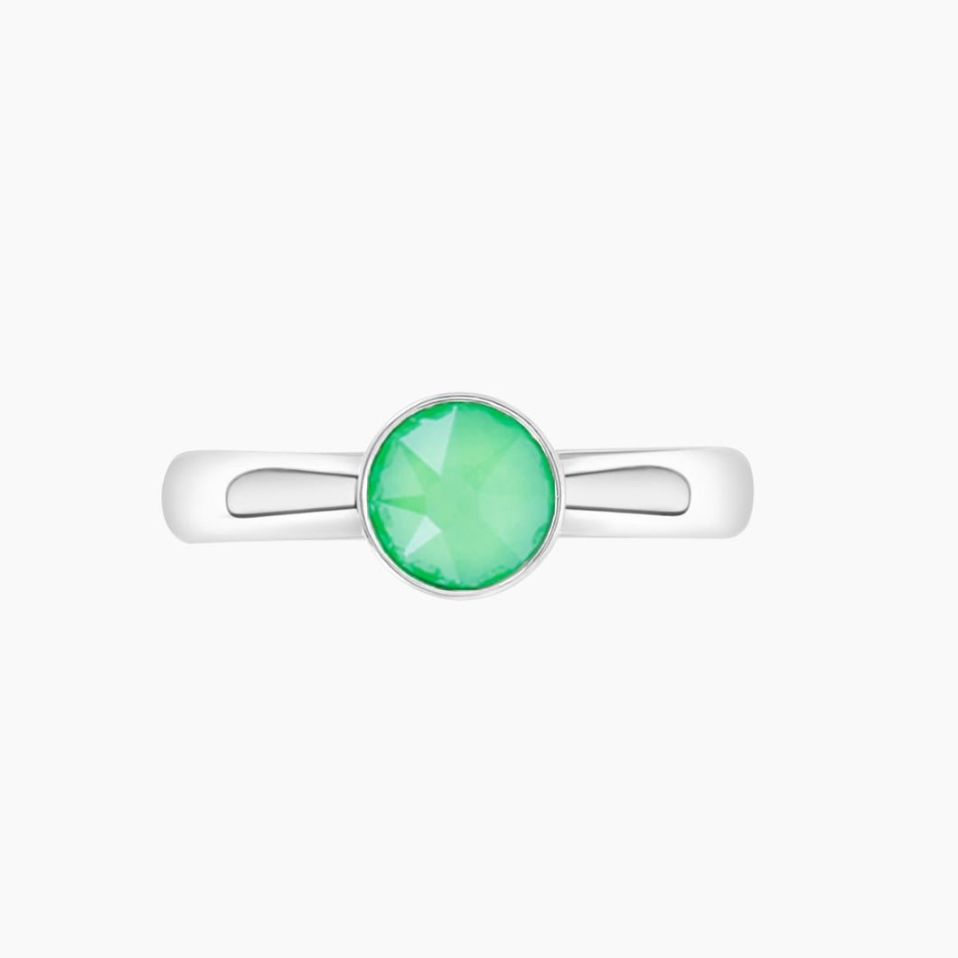 Versailles Ring Neon Green Delite NEON NIGHTS FOREVER CRYSTALS 